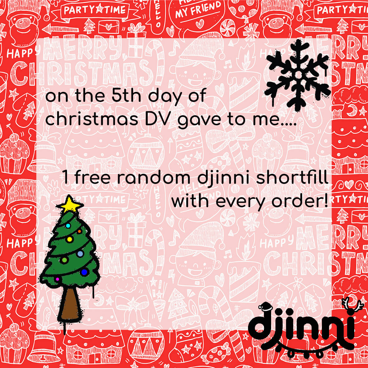 Day 05: 1 free random Djinni shortfill