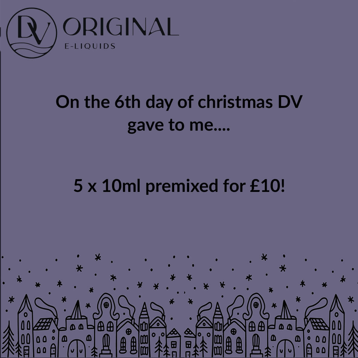 Day 06: 5 x 10ml premixed for £10!