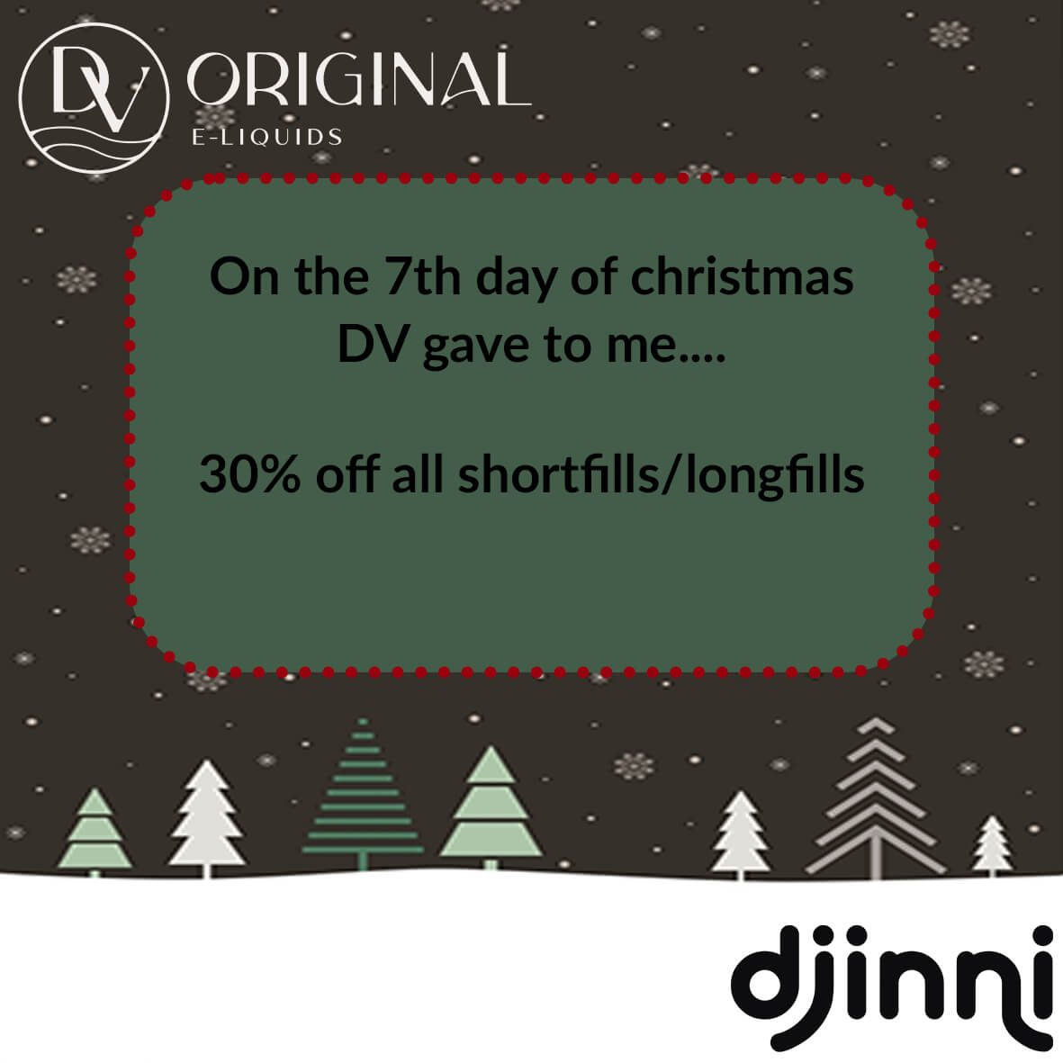 Day 7: 30% off all shortfills / longfills