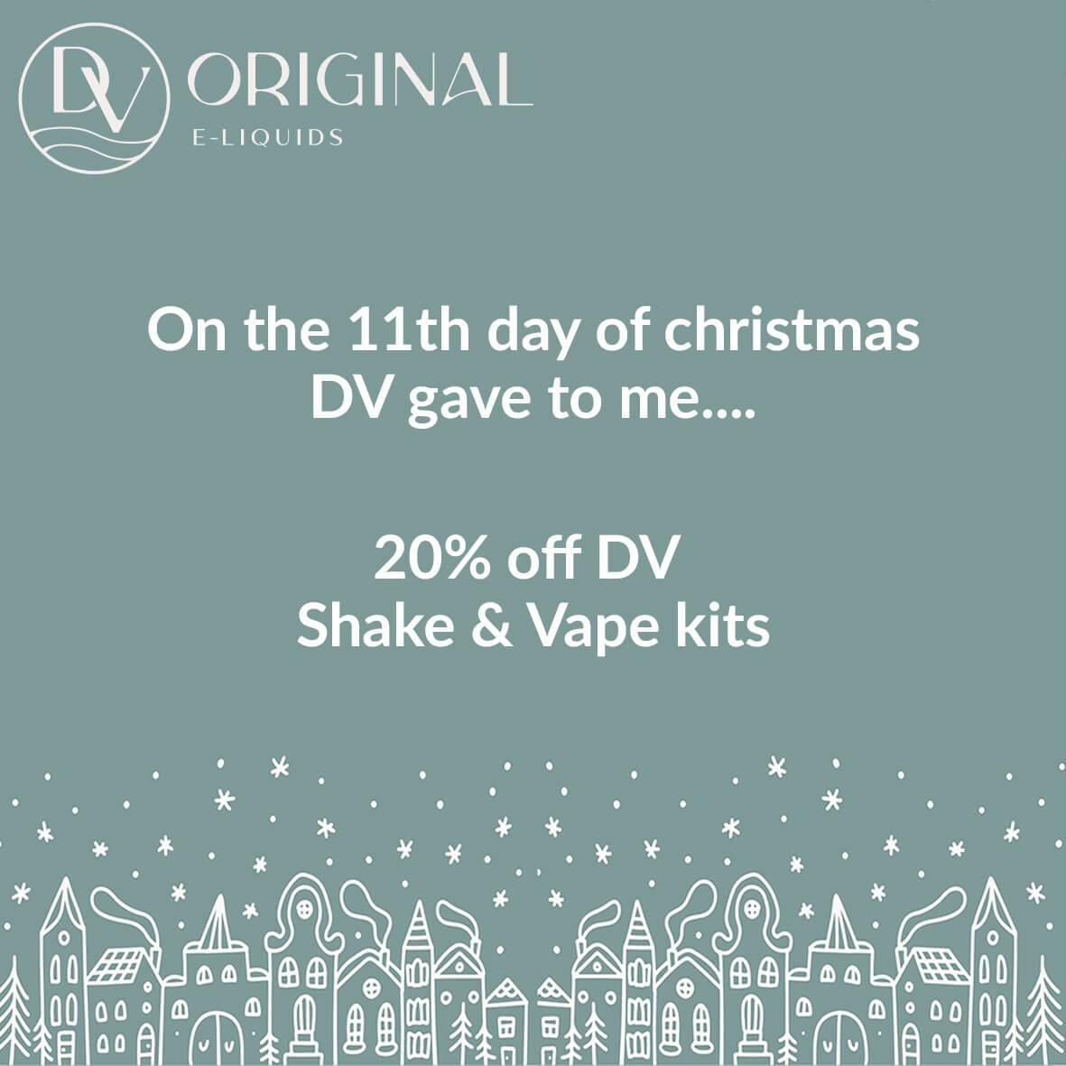 Day 11: 20% off DV Shake and Vape Kits